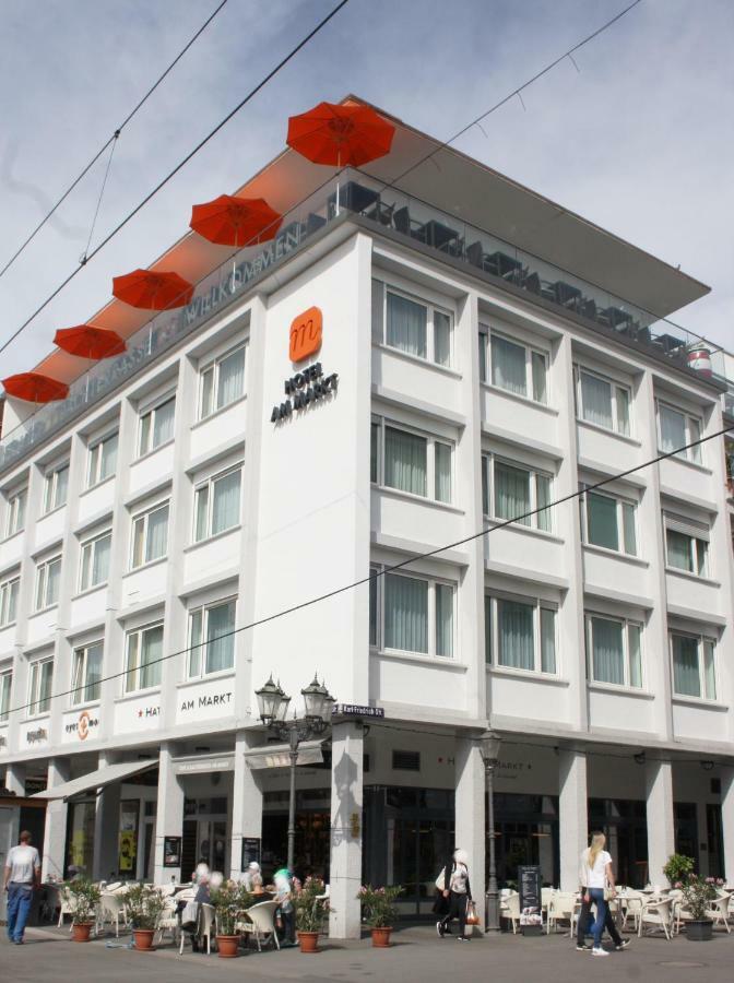 Hotel Am Markt คาร์ลสรูเฮอ ภายนอก รูปภาพ